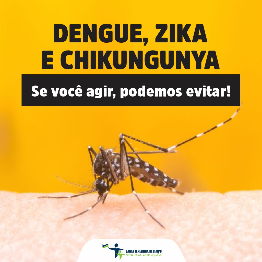 Fique alerta, pode ser Dengue!, Secretaria Municipal da Saúde